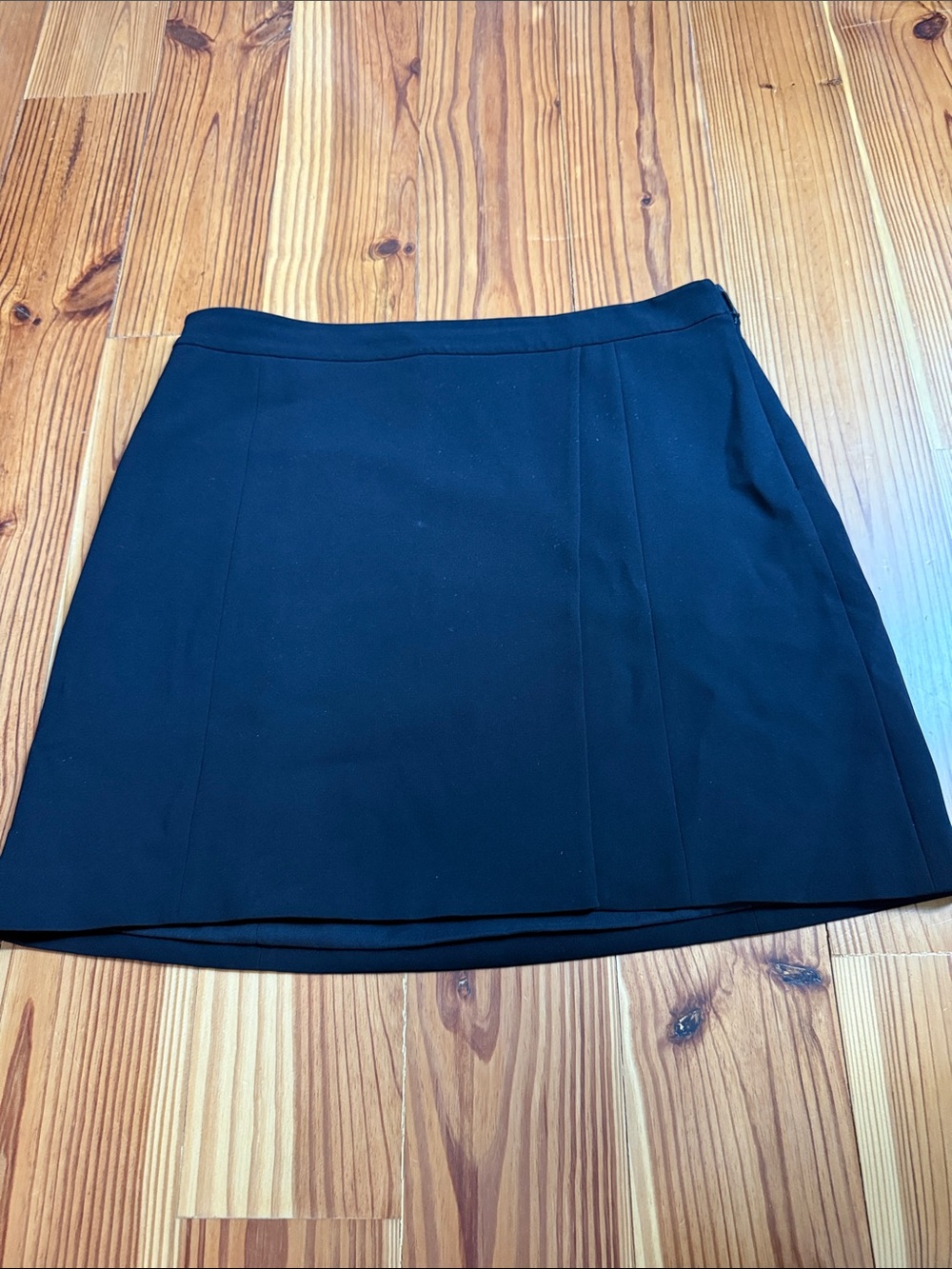 Theory Black Mini Skirt